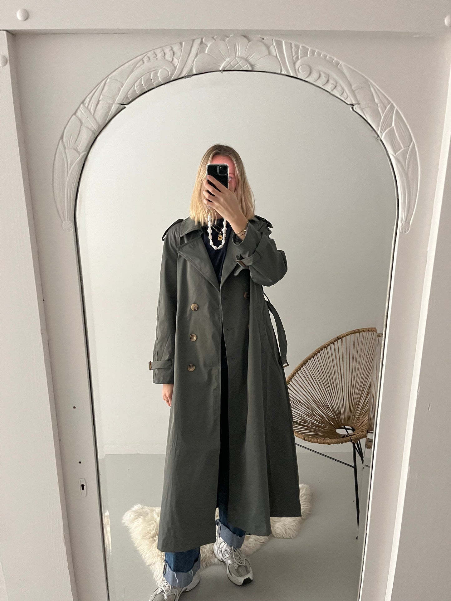 Lily trench coat