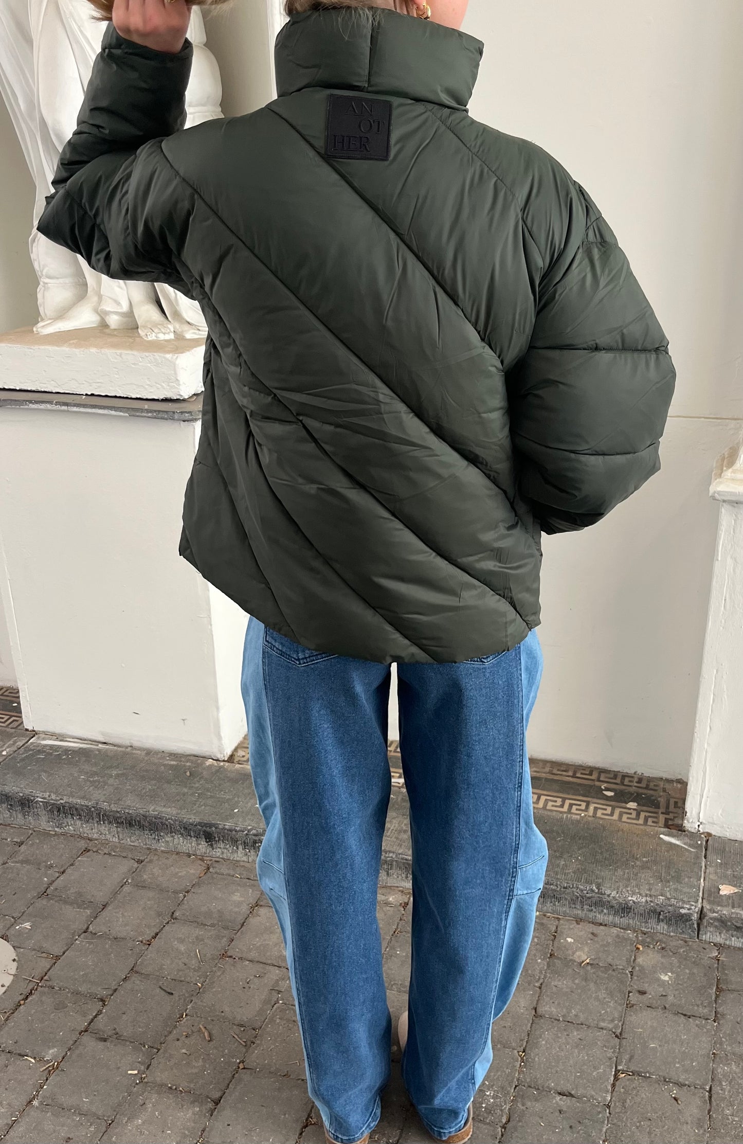 Aline basil green jacket