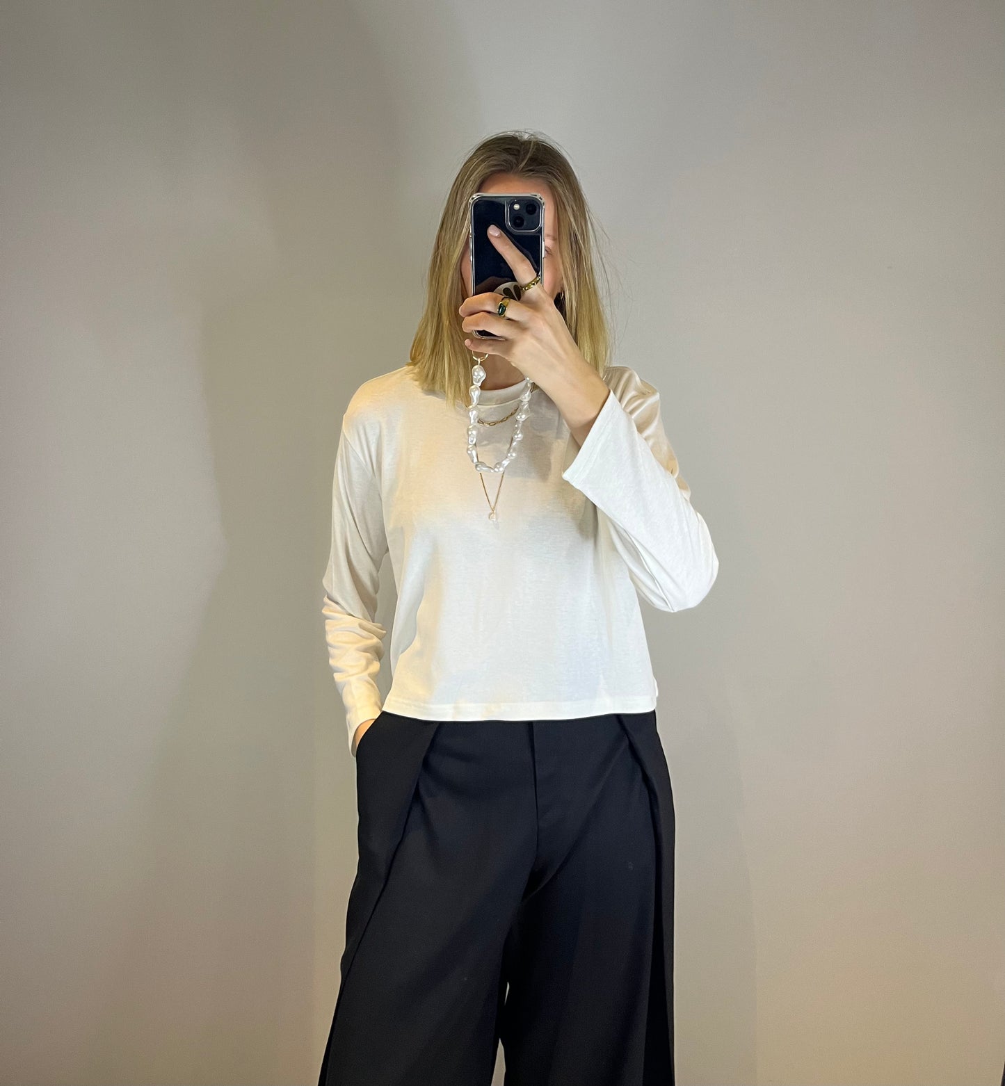 Romy T-shirt long sleeves