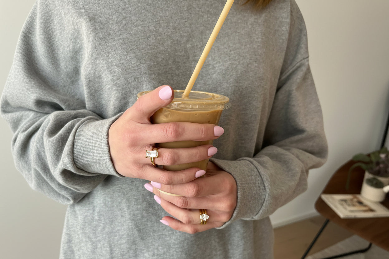 Terry Off-Shoulder - loose fit