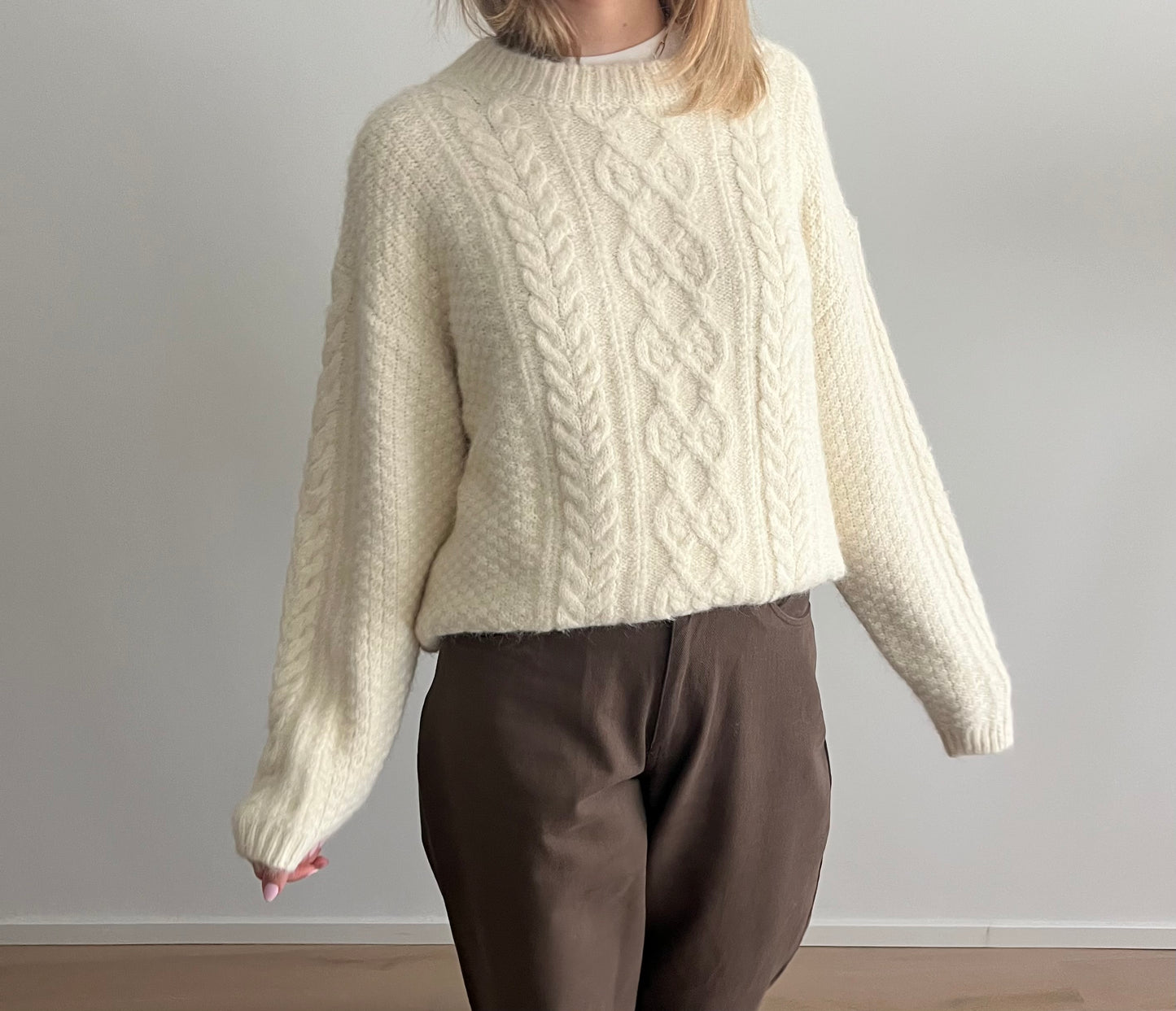 Astrid cable knit