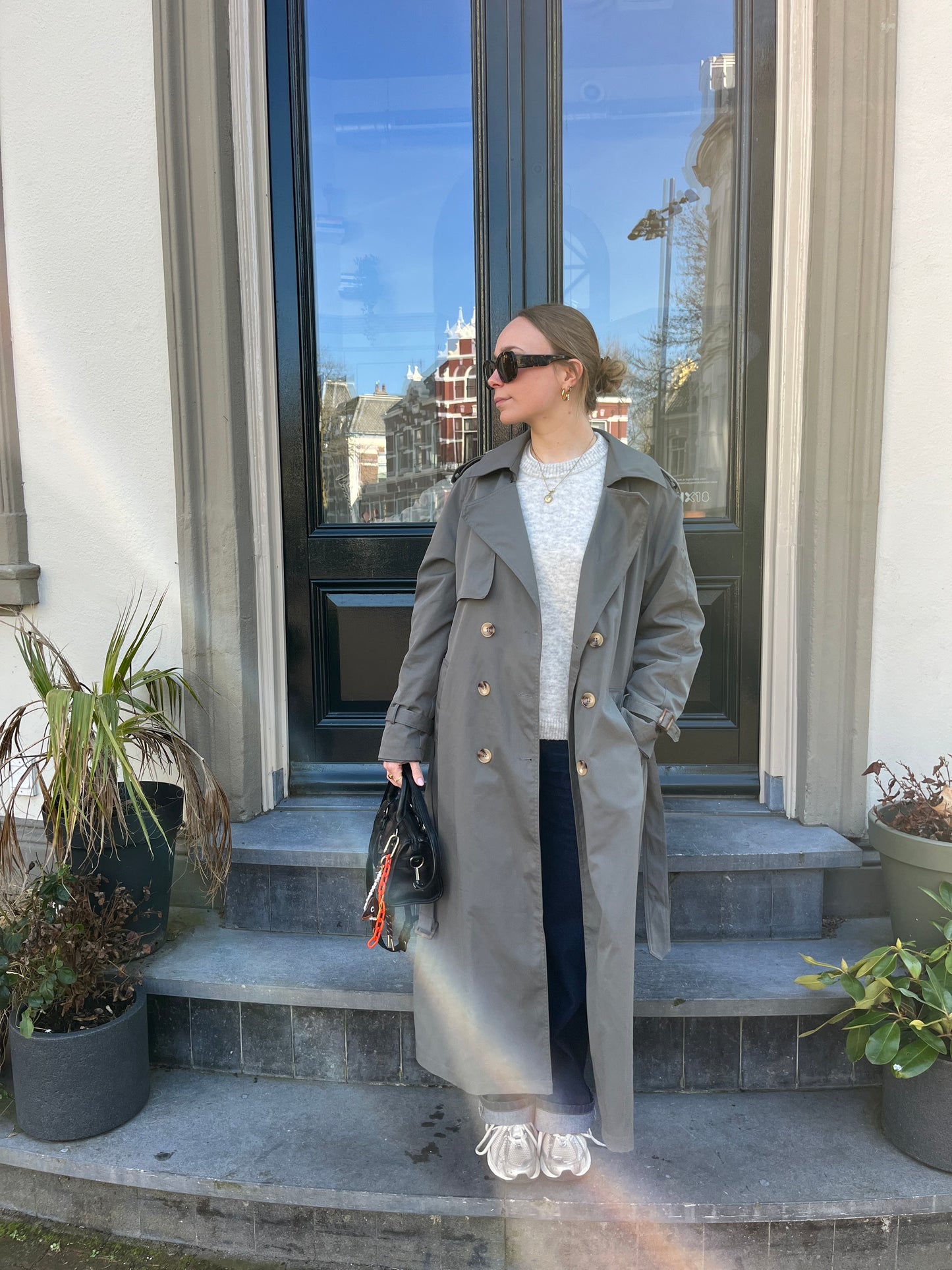 Lily trench coat