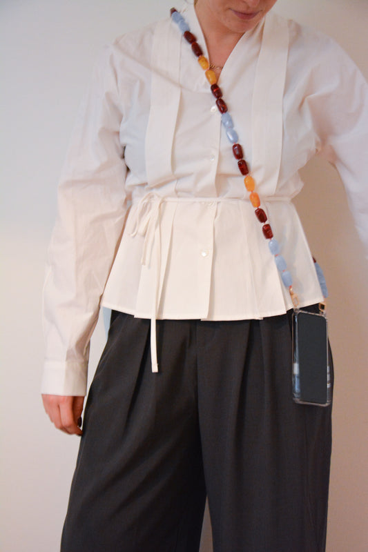 Hazel ribbon blouse