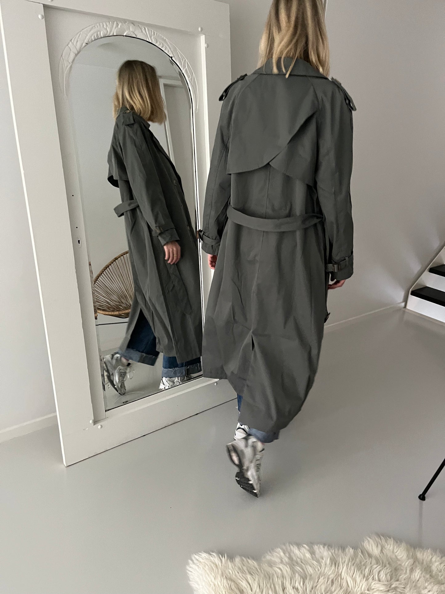 Lily trench coat