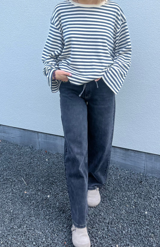 Brin striped T-shirt long sleeves