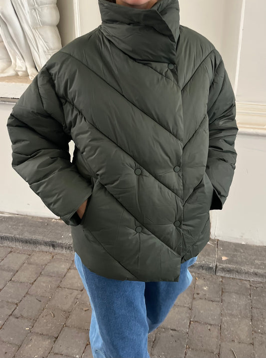 Aline basil green jacket