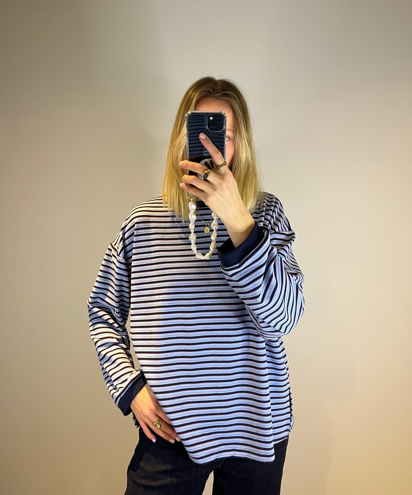 Skylar striped shirt