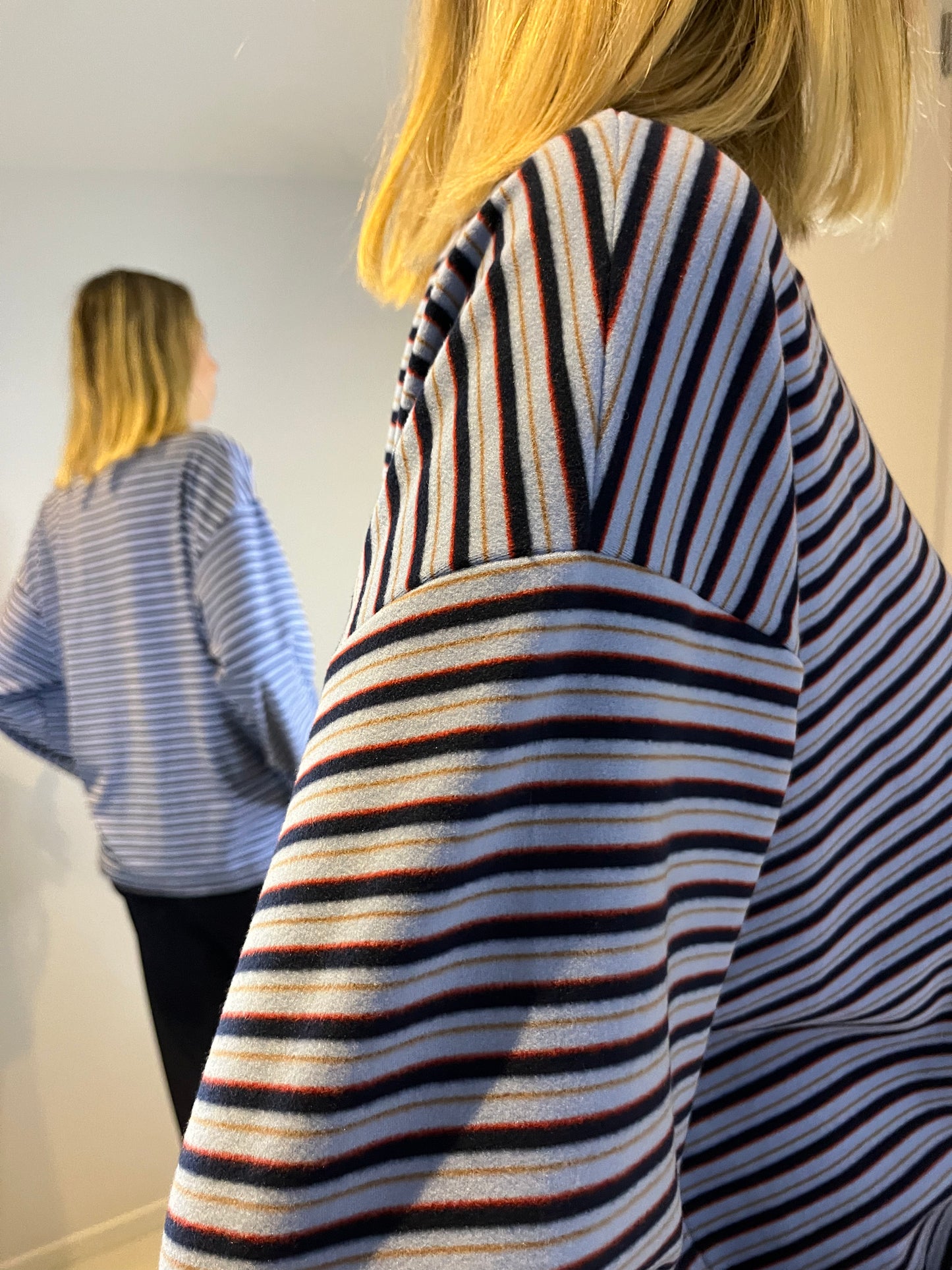 Skylar striped shirt