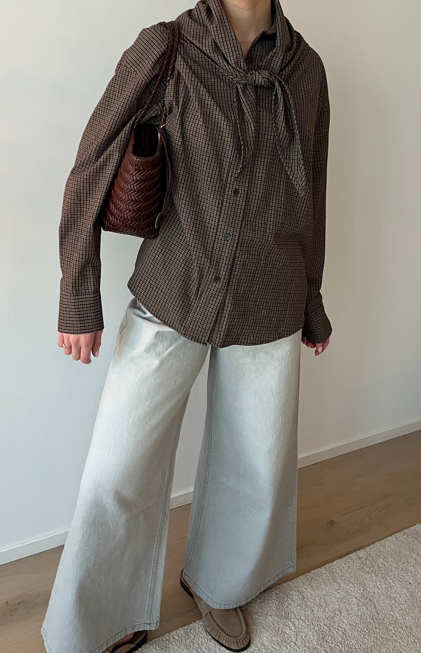 Cleo shirt dark brown