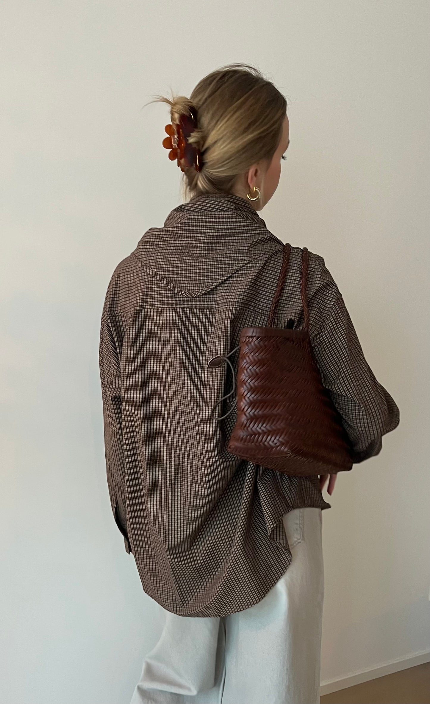 Cleo shirt dark brown