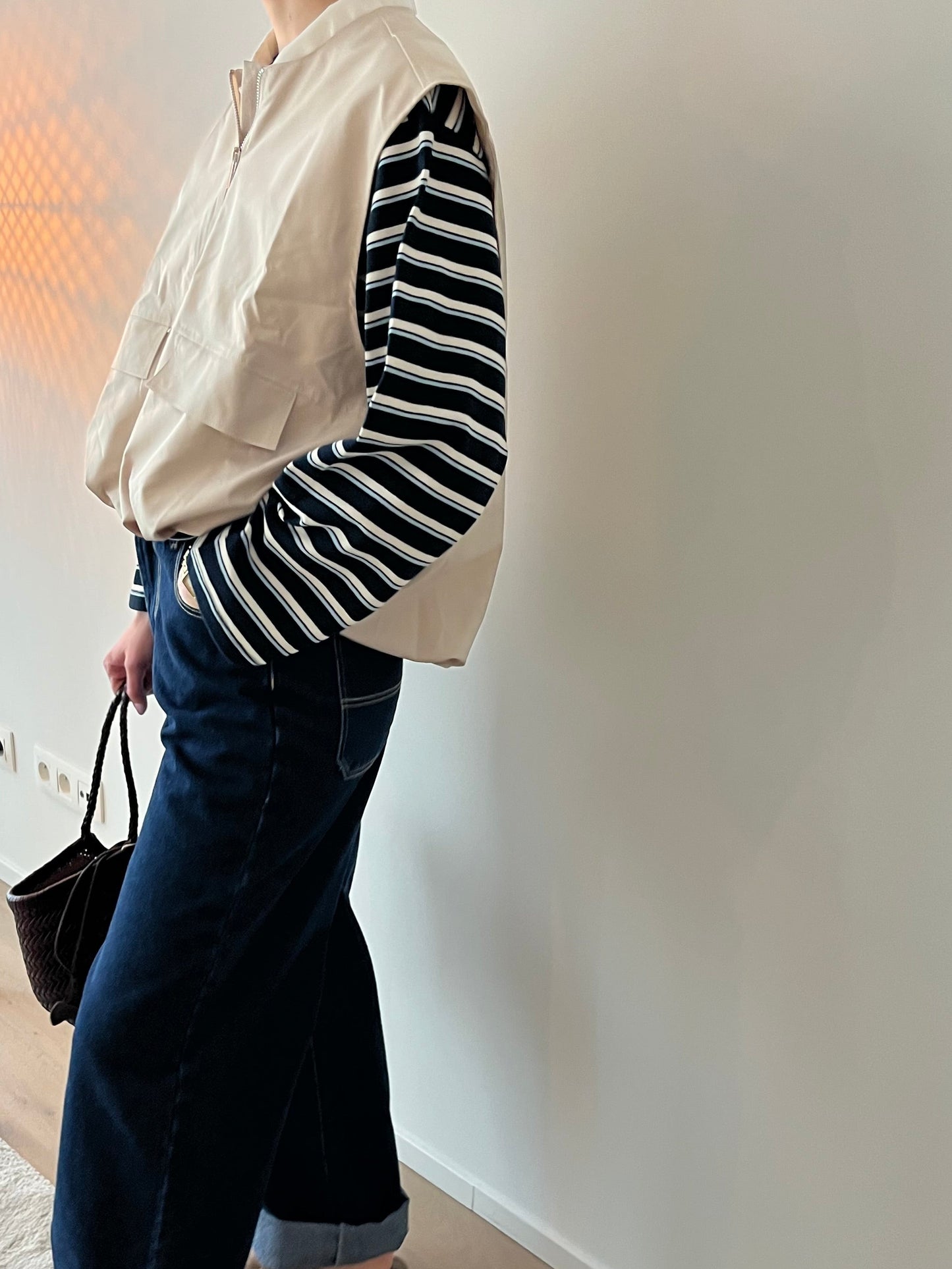 Sera sleeveless jacket