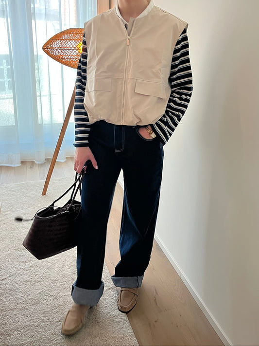 Sera sleeveless jacket