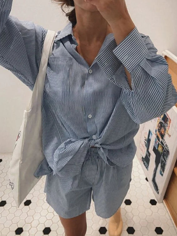 Fay set - blouse and shorts