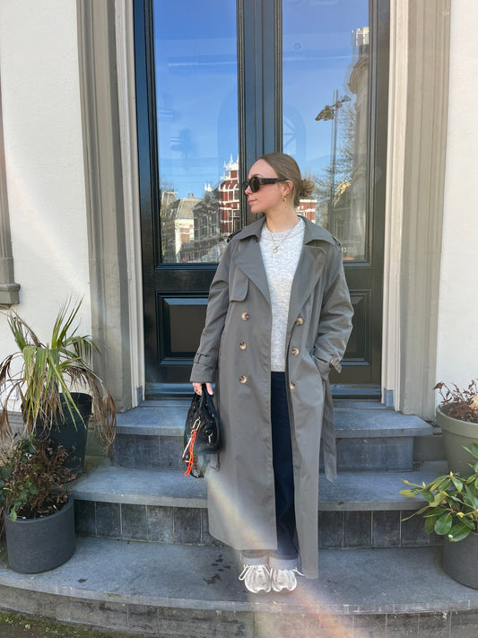 Lily trench coat