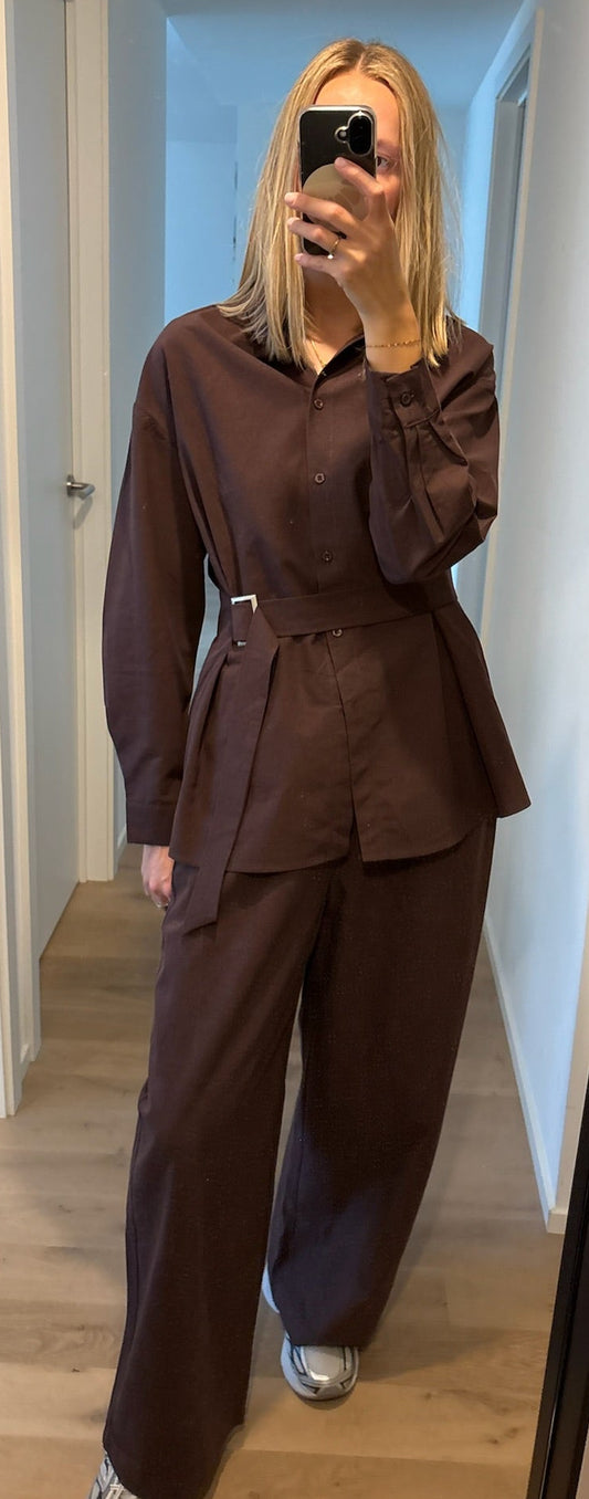Plum pants